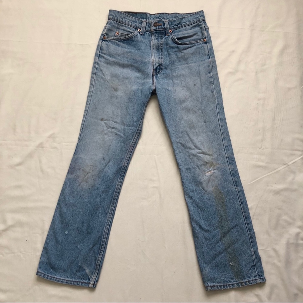 Vintage Levi’s 517 Orange Tab Jeans